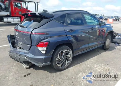 2024 Hyundai Kona N Line из США, поврежденный, VIN KM8HACA39RU054697